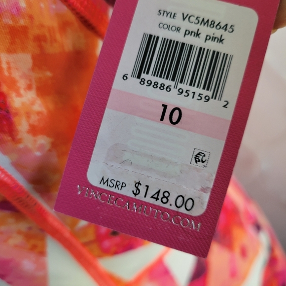 Vince Camuto Dress / NWT / Colorful / Size 10 - Picture 3 of 10